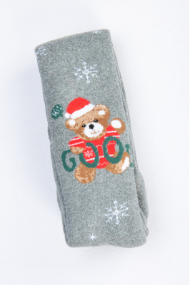 Колготи дитячі махрові новорічні  